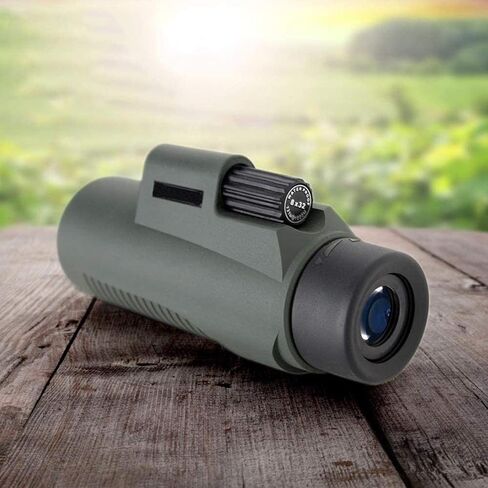 8x32 Monocular Telescope, High Monocular Telescope Compact with for Adults Portable Fogproof Life Waterproof BAK4 Prism Lens Monocular,for Indoor/Outdoor in Saudi Arabia