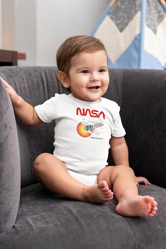 Pop Threads Space Shuttle Diagram Infant Baby Boy Girl Bodysuit in Saudi Arabia