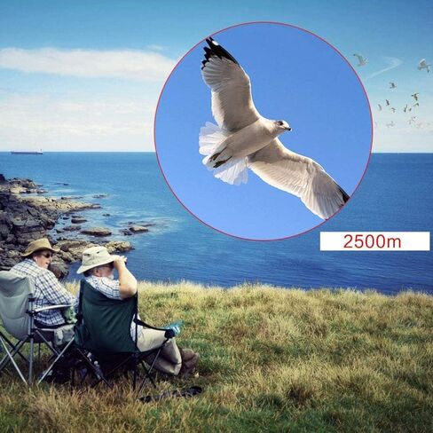 Portable Binoculars High Power 10x50 Monocular Telescope, Waterproof BAK4 Prism Lens Monocular Compact with Monocular with Backpack for Bird Watching Theater Concerts Sport Games in Saudi Arabia