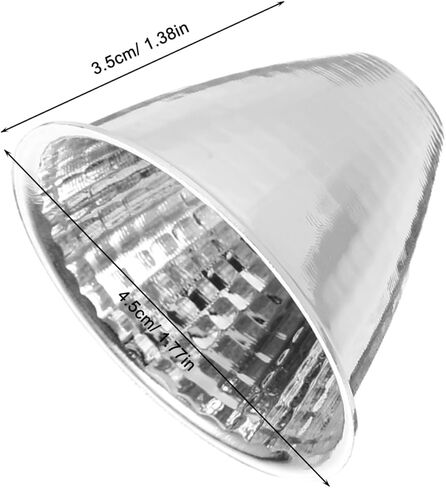DOITOOL 2Pcs LED Light Reflector Cups Spotlight Shade Accessory Cap for Flashlight Glare Lighting Portable Design for Outdoor Camping and Indoor Use Eye Comfort Illumination in Saudi Arabia