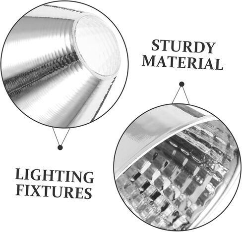 DOITOOL 2Pcs LED Light Reflector Cups Spotlight Shade Accessory Cap for Flashlight Glare Lighting Portable Design for Outdoor Camping and Indoor Use Eye Comfort Illumination in Saudi Arabia
