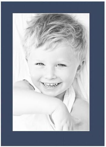 ArtToFrames 20x24 Deep Blue/Midnight Blue Custom Mat for Picture Frame with 16x20 Opening Size (Mat Only, Frame NOT Included) - 3 Pack in Kuwait