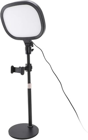 3 in 1 Video Conference Light, Adjustable Height 3 Color Modes Option 10 Level Brightness Multifunctional Zoom Lighting for Computer in Saudi Arabia
