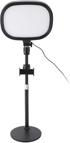 3 in 1 Video Conference Light, Adjustable Height 3 Color Modes Option 10 Level Brightness Multifunctional Zoom Lighting for Computer in Saudi Arabia