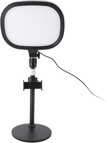 3 in 1 Video Conference Light, Adjustable Height 3 Color Modes Option 10 Level Brightness Multifunctional Zoom Lighting for Computer in Saudi Arabia