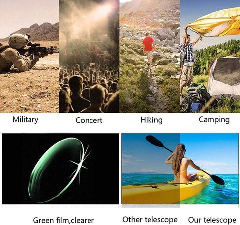 Monoculars Telescope High Power 16x52 Dual Focus Zoom Optical Night and Day Vision Monocular Single Telescope for Children, Family, Men- Sightseeing Stargazing Camping Concert Binoculars in Saudi Arabia