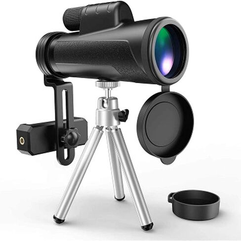 Monoculars Telescope High Power 12X50 High Power Compact Monocular Waterproof Monoculars Scope with BAK4 Multi-Coated Zoom Lens - for Camping Travelling Binoculars in Saudi Arabia