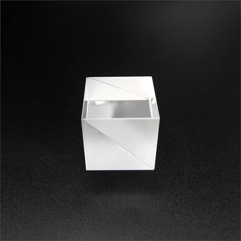 25mm Optical Glass Beam Splitter Prism Cube - Optical Lab 50%:50% Split Ratio in Saudi Arabia