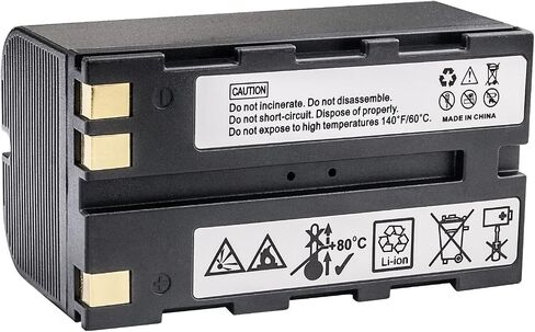 Kastar 2-Pack بطارية وشاحن حائط تيار متردد بديل لـ Leica GRX1200، GX1200، Piper 100، Piper 200، RX1200، RX900، SR20، TS02، TS06، TS09، TS11، TS12، TS16، TC1200، TS1200، TPS1200 Total Station in Kuwait