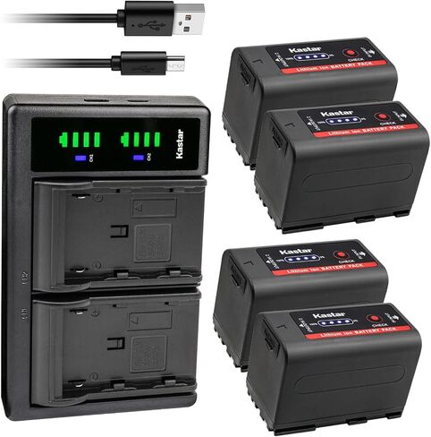 بطارية Kastar BP-950G Pro وشاحن USB LTD2 متوافق مع Canon BP-911 BP-911K BP-914 BP-915 BP-925 BP-930 BP-935 BP-945 BP-950 BP-955 BP-950GPro BP-970 BP-970G BP-975 بطارية BP-980GPro in Kuwait