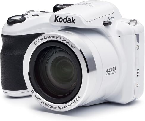 كاميرا رقمية Kodak PIXPRO Astro Zoom AZ421-BK بدقة 16 ميجابكسل مع تكبير بصري 42X وشاشة LCD مقاس 3 بوصات (أسود) in Kuwait