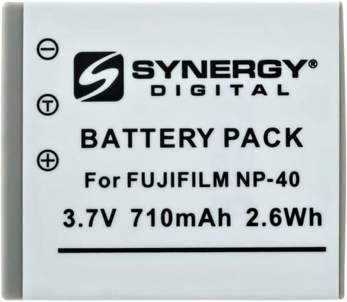 Synergy Digital Digital Camera Batteries, Compatible with Lenmar DLF40, DMN-NP40 Digital Camera Batteries (li-ion, 3.7V, 710 mAh), Set of 3 in Saudi Arabia