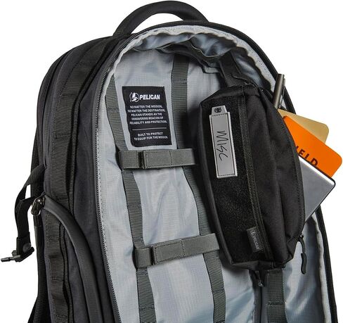 حقيبة Pelican Aegis EDC Molle (8 × 4 بوصات) - لحقيبة الظهر والقماش الخشن من Aegis (أسود) in Saudi Arabia