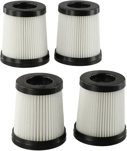 مجموعة فلاتر بديلة قابلة للغسل لسلسلة الطاقة Black Decker BDSV2-BLK / BDSV2 + قطع غيار وملحقات المكنسة الكهربائية السلكية (عبوتان) in Kuwait