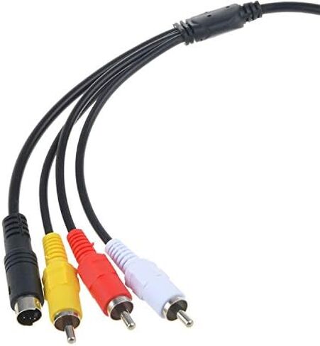 Accessory USA 5ft AV A/V Audio Video TV Cable Cord Lead for Sony Camcorder Handycam HDR-CX580/v/e in Saudi Arabia
