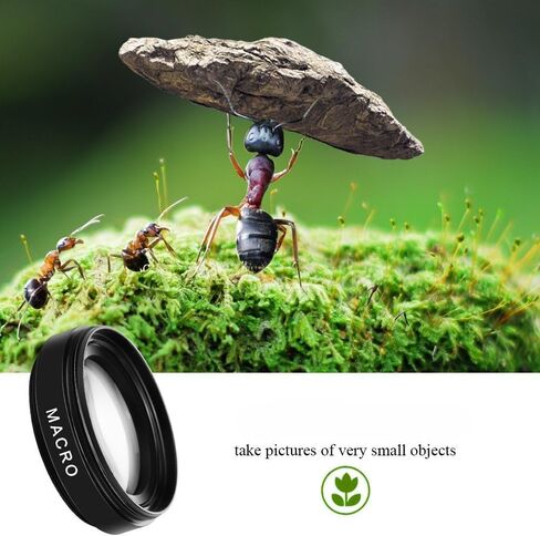 0.45X Ultra-Wide-Angle + Macro Lens Set with Optical Zoom Function Universal Universal Clip for Smartphones HD Wide-Angle Lens SLR External Camera Portable in Saudi Arabia