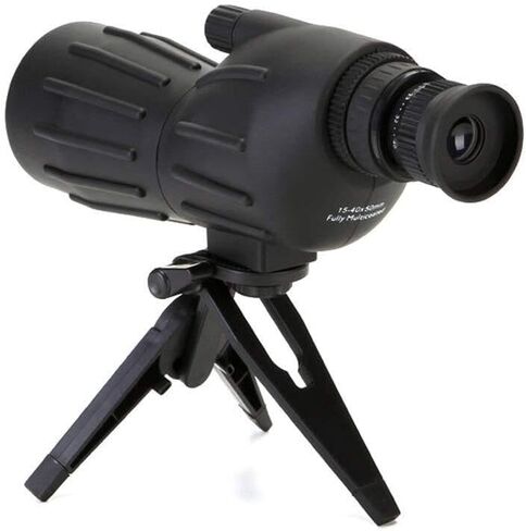 High Power HD 15-40x50 Zoom Monocular Telescope for Bird Watching, Hunting, Tourism with Tripod, Fully Coated FMC BAK4 Prism Spotting Scope in Saudi Arabia