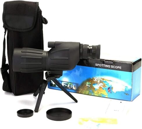 High Power HD 15-40x50 Zoom Monocular Telescope for Bird Watching, Hunting, Tourism with Tripod, Fully Coated FMC BAK4 Prism Spotting Scope in Saudi Arabia