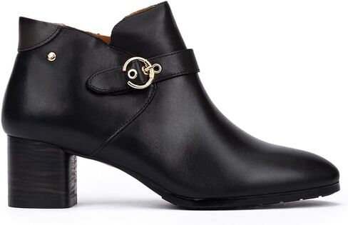 PIKOLINOS womens Pikolinos High-heel Ankle Boot Leather Calafat for Woman Color Black in Saudi Arabia
