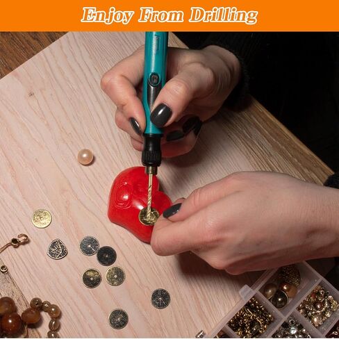 Mini Twist Drill Bit Set, 10Pcs 0.6mm-2.2mm, HSS 2.35mm Micro Drill Bits Set Shank Titanium Coated Tiny Drilling Bits Hole Drilling Tool for DIY, Wood, Jewelry in Saudi Arabia