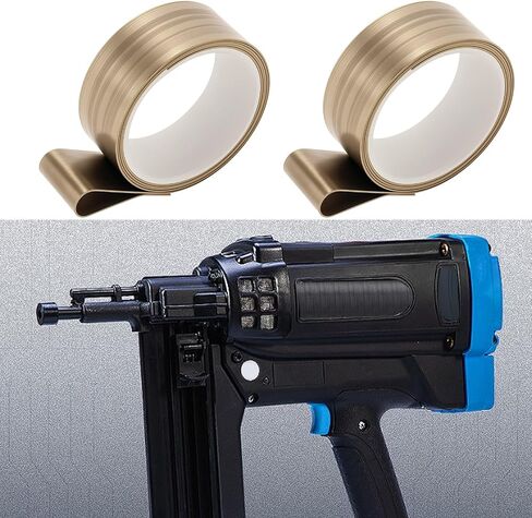 2pcs Metal Follower Bushing Springs Assy Coil Spring Replacement Part 900520 Compatible with Paslode IM350 Nailers Brown in Saudi Arabia