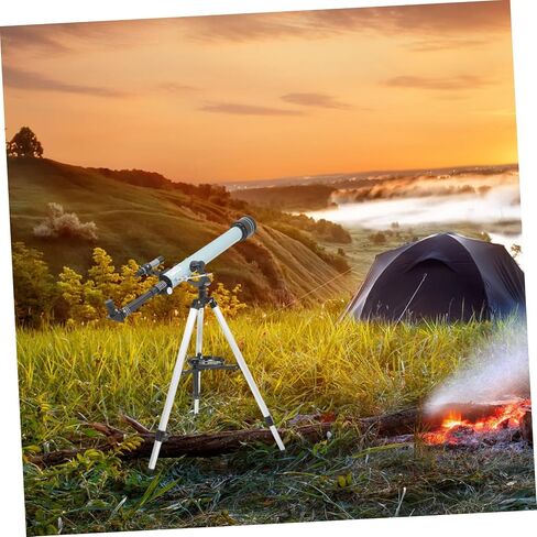 Gadpiparty 1Set Portable Astronomical Telescope Refractor Telescope with Lightweight Tripod Smartphone Holder for Outdoor Adventures Beginners to Explore Moon in Saudi Arabia