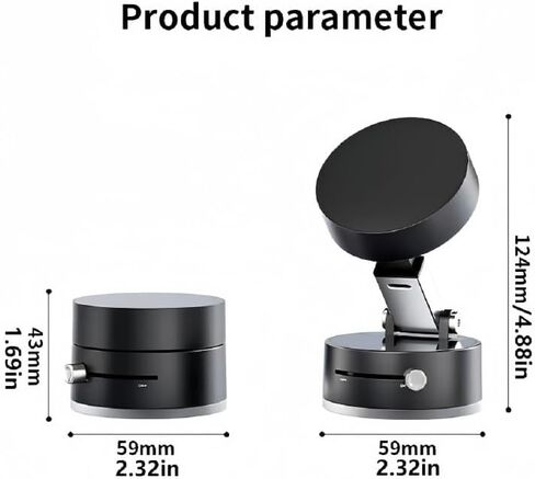 Car Phone Mount Holder for Ford Ranger Super cab 2015-2022,Dashboard Windshield Phone Holder Strongest Magnetic 360° Adjustable Hands Free Anti-Drop Cell Phone Holder,Black in Saudi Arabia
