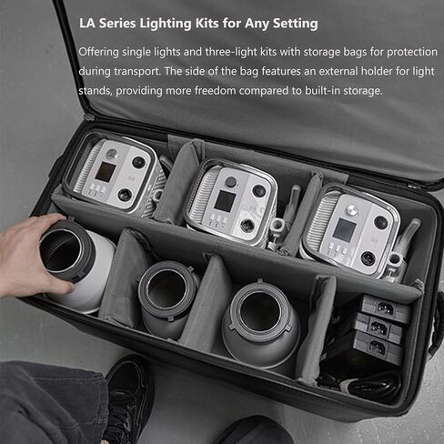 Godox LA300 Bi LA300Bi K1 Kit1 Bi-Color LED Video Light,330W LED Photography Light Lamp,2800K-6500K CCT,High CRI 95+ TLCI 94+,with 14 FX Effects,for Studio,Photography,Video Recording,Live Streaming in Saudi Arabia