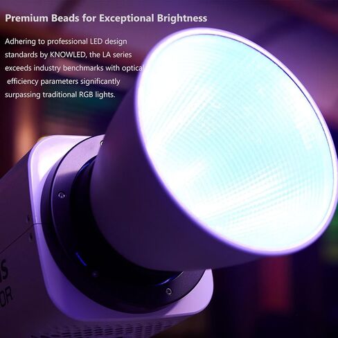 Godox LA300R K1 Kit1 مصباح فيديو LED بالألوان الكاملة RGB، مصباح إضاءة التصوير الفوتوغرافي LED 330 وات، 1800K-10000K CCT، High CRI 95+ TLCI 94+، مع 14 تأثيرات FX، للاستوديو والتصوير الفوتوغرافي وتسجيل الفيديو والبث المباشر in Saudi Arabia