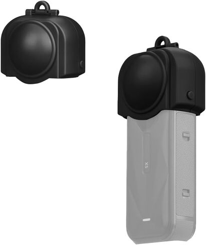 CAPART ABS Lens Cap for Insta360 X5 Camera, Lens Protective Cover Scratch-Proof Dust-Proof Lens Protector Guard (Pink) in Saudi Arabia