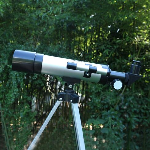 TEHAUX 360mm/50mm تلسكوب فلكي عالي التكبير للأطفال المبتدئين مع حامل ثلاثي القوائم SR4mm وعدسات H20mm لمشاهدة النجوم واستكشاف القمر in Saudi Arabia