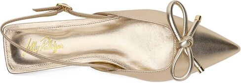 Lilly Pulitzer Women's Brit Leather Bow Slingback Sandal in Saudi Arabia