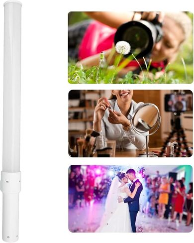 ضوء تعبئة محمول، ABS PC 8W 2600mah 8 أوضاع تأثيرات خاصة ملء الضوء، 12 مستوى سطوع RGB ضوء تصوير قابل لإعادة الشحن لمدونات الفيديو in Saudi Arabia