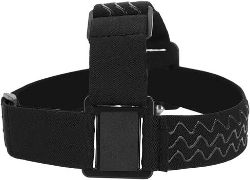 Adjustable Elastic Headband Head Strap Belt Mount Camera Accessory for Action Sport, Nylon Strap, Easy Installation Tools in Saudi Arabia