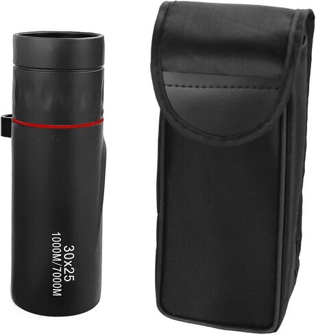 30x25 Mini Monocular Pockets Monocular Handheld Telescope with Carrying Bag for Hiking Camping Wildlife Observation Moon Sports Game Concert Watching in Saudi Arabia