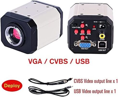 المهنية مختبر البيولوجية HD مجهر ثلاثي العينيات التكبير 2500X + USB كاميرا CCD رقمية إلكترونية + 8 بوصة LCD in Saudi Arabia