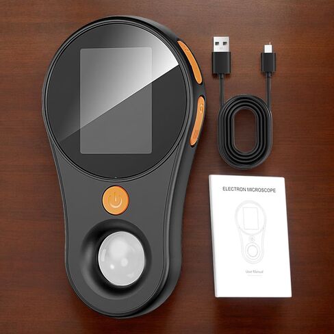 Portable Digital Microscope, Pocket Magnifier with Light, Portable Magnifier with Light, 2.0 Inch IPS Screen, 200w Pixels, 500X Magnification in Saudi Arabia