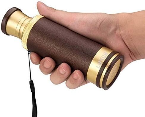 تلسكوبات لعلم الفلك للبالغين، تلسكوب أحادي تكبير عالي القوة 25X50، مقاوم للماء والصدمات، منشور عالي الدقة لمشاهدة الطيور وحفلات التنزه سيرًا على الأقدام in Saudi Arabia