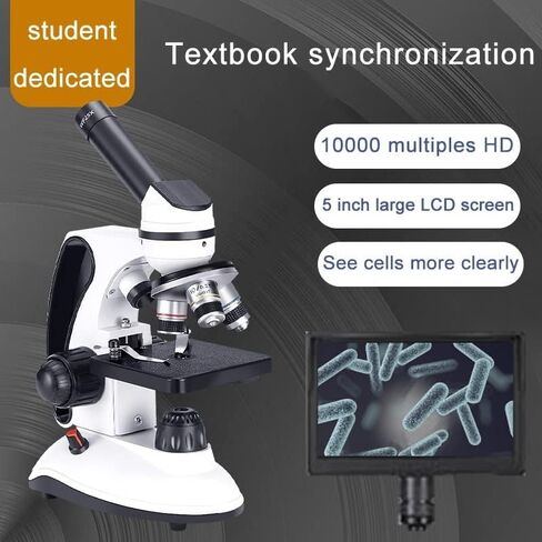 Microscope Kit 2000X Zoom monocular Electron Microscope Eyepiece + 9 Pcs Accessories Microscope Lens Adapters in Saudi Arabia