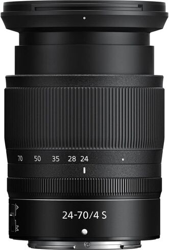 عدسة Nikon NIKKOR Z مقاس 24-70 مم f/4 S (20072) + مجموعة مرشح + حافظة للغطاء + مجموعة تنظيف in Saudi Arabia