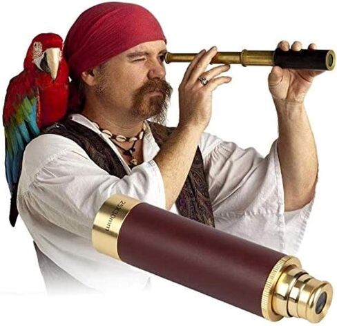 Telescopes for Adults Astronomy, High Power Telescope 25x30 Monocular Vision Monocular Telescope with Leather Bag in Saudi Arabia