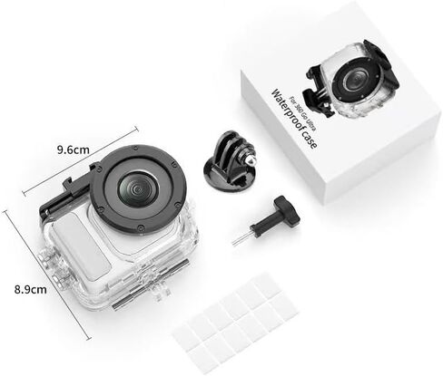 60m Waterproof Case for Insta360 GO Ultra,Underwater Shooting Housing Invisible Diving Case Protective Cover Sleeve Shell for GO Ultra Action Camera in Saudi Arabia