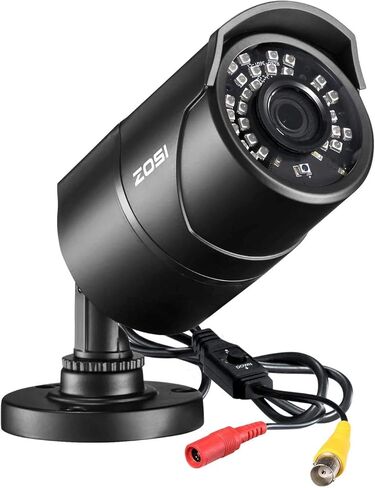ZOSI 2.0 MP 1080P 4 في 1 كاميرات أمان TVI/CVI/AHD/CVBS كاميرا ليلية نهارية مسافة 100 قدم بالأشعة تحت الحمراء، غلاف معدني من الألومنيوم، متوافق مع HD-TVI، AHD، CVI، وCVBS/960H DVR التناظري (مجدد معتمد) in Kuwait