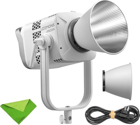 Godox LE600BI White LE600 Bi LITEMONS Bi-Color LED Light, 620W 2800K~6500K, CRI ≈98 TLCI≈98, 11 FX Effects, Bowens Mount Photography Continuous Light, Support DMX/RDM Bluetooth Control in Saudi Arabia