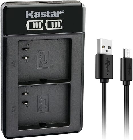 Kastar 2-Pack Battery and LCD Dual USB Charger Replacement for Arlo A-2 A2, VMA4400C, VMA4410, VMA4410-10000S, VML4030, VML4430, 308-10030-01, 308-10032-01, Arlo Go Mobile Security Camera in Saudi Arabia