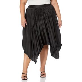 Loralette Women's Plus Size Skirt Pleated Plain