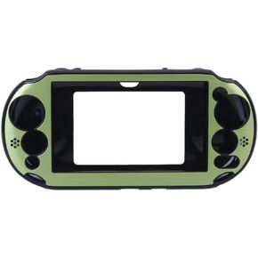 OSTENT Colorful Aluminum Metal Skin Protective Cover Case for Sony PS Vita PSV PCH-2000 - Color Gold