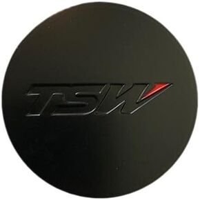 TSW Wheels SPCG18-T Matte Black Center Cap PSCG18TDBK1 5x100 5x108 5x114.3 CCPCG18-T