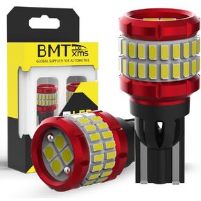 BMT xms 921 LED Bulbs for Reverse Light Backup Light - 912 922 T15 W16W Bulbs 48-SMD 6000K White, Pack of 2