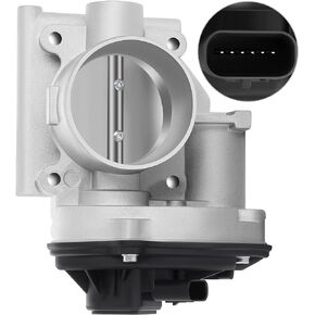 ROADFAR 3.0l Electric Throttle Body- Fit for Ford 500 Freestyle for Mercury Montego 2005 2006 2007 S20025(No Water Hose)